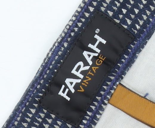 Farah Men's Blue Slim Fit Straight Jeans