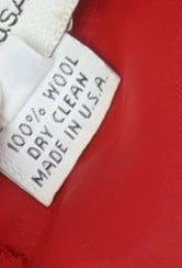 Michael Kors Women's Red Wool Sheath Dress - Size 6