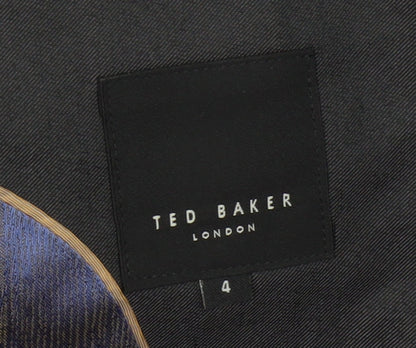 Mens UK Size 4 Ted Baker Regular Black Suit Jacket