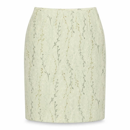 Eastex Women’s Green Floral Midi Skirt, Size 16