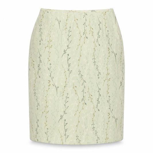 Eastex Women’s Green Floral Midi Skirt, Size 16