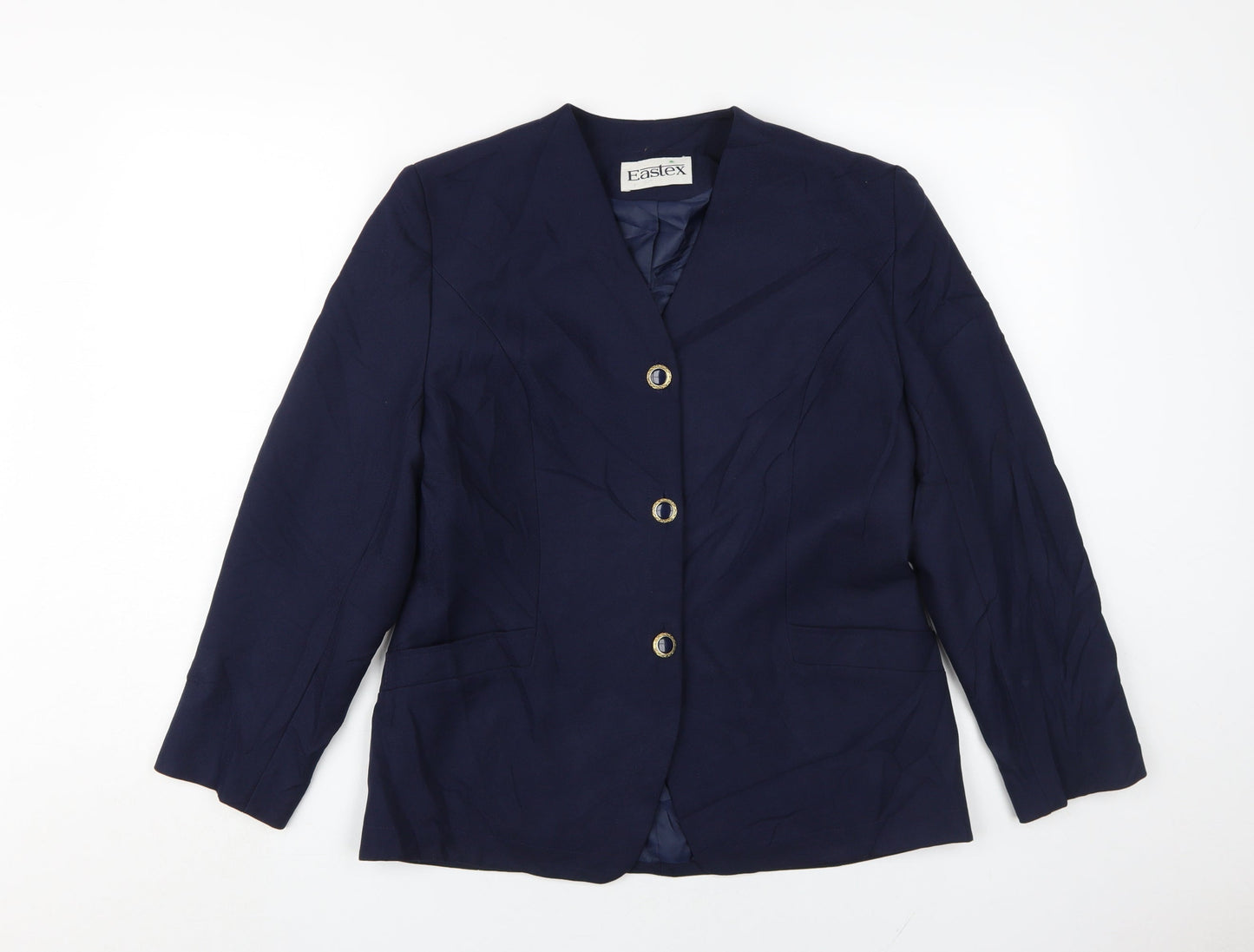 Eastex Women's Blue Classic Blazer Size 10