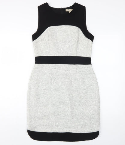 Banana Republic Women’s Black & White Sheath Dress, Size 6