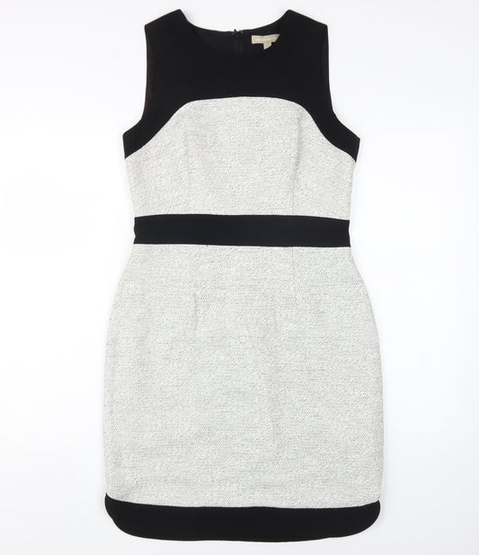 Banana Republic Women’s Black & White Sheath Dress, Size 6