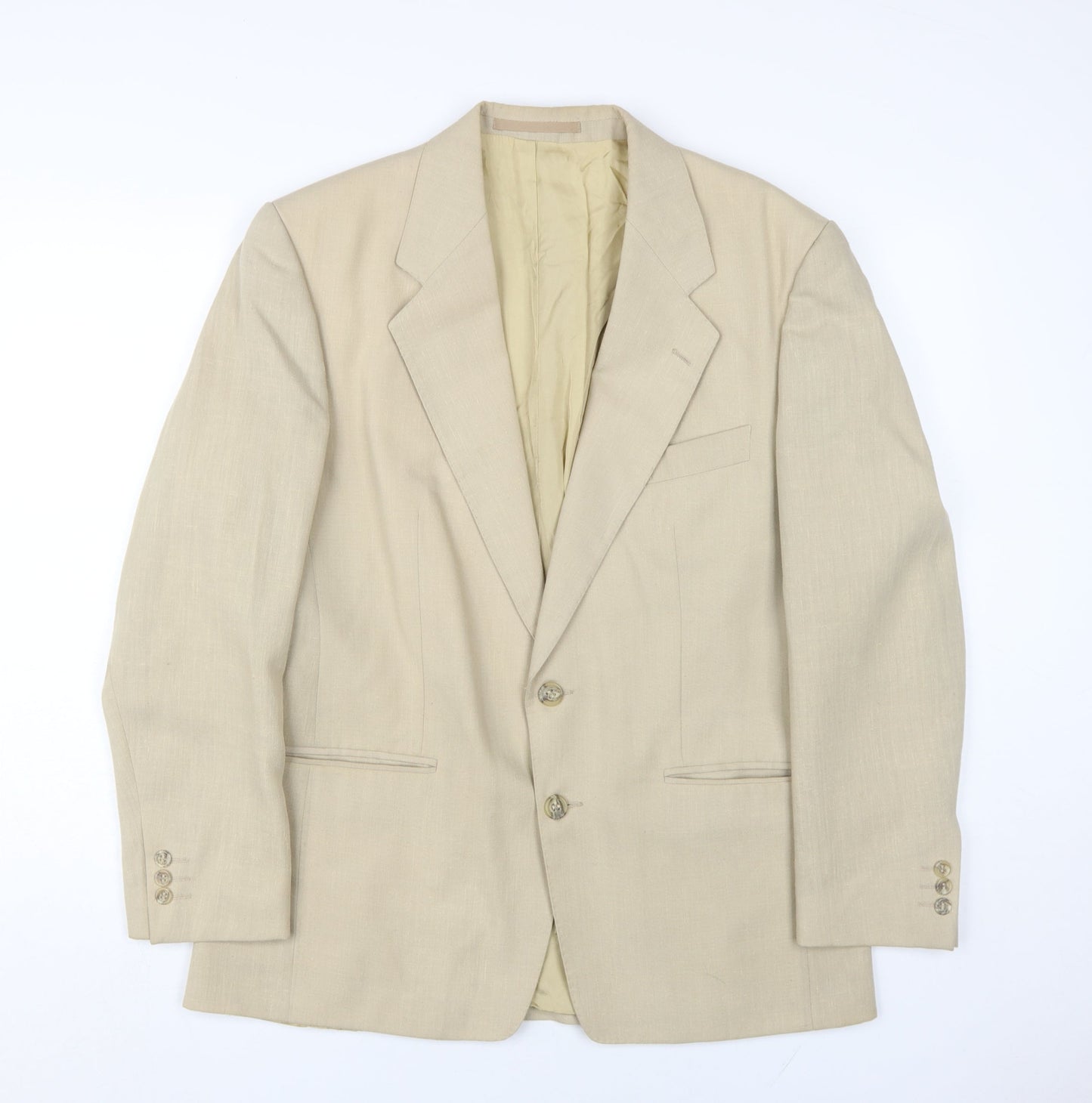 Austin Reed Men's Beige Blazer, 40S, Classic Fit