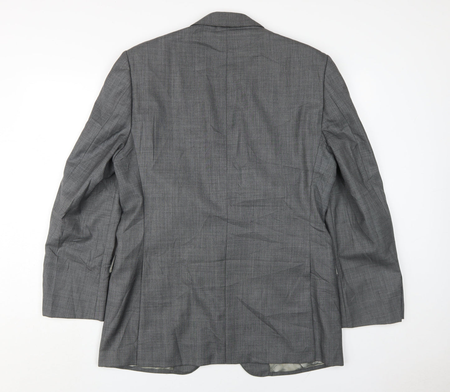 Mens UK Size 40 Aquascutum Regular Grey Suit Jacket