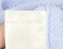 Honor Millburn Womens Blue Knit Pullover Jumper 18