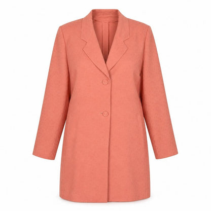 Womens UK Size 14 Viyella Pink Overcoat