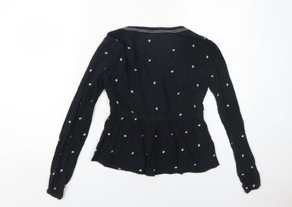 Abercrombie & Fitch Women's Black Tunic Blouse S