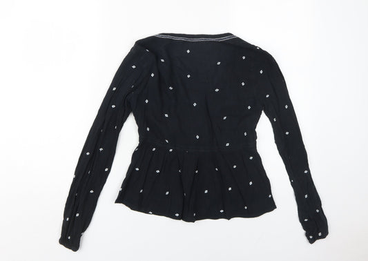 Abercrombie & Fitch Women's Black Tunic Blouse S