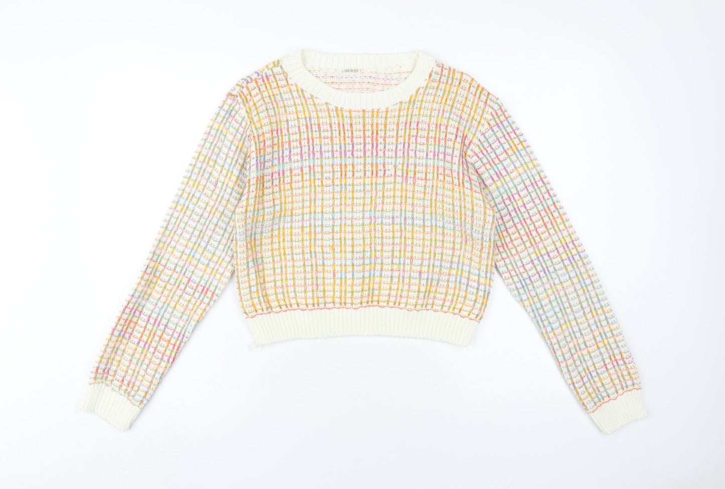 Womens UK Size S Soulcal & Co Multicoloured Pullover Jumper