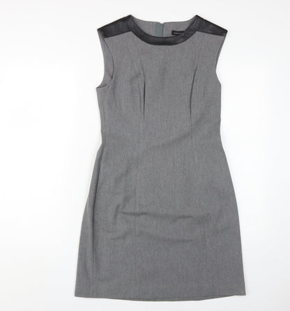 Banana Republic Women's Grey Sheath Dress Size 4