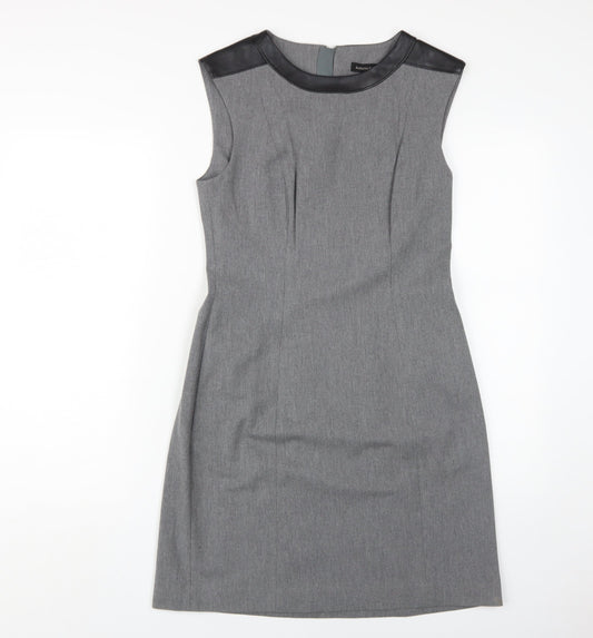 Banana Republic Women's Grey Sheath Dress Size 4
