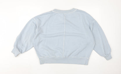 Hush Women's Blue Pullover Sweatshirt S