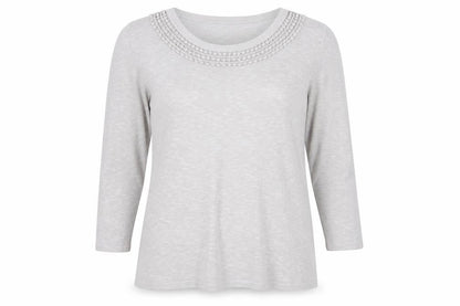 Womens UK Size 12 Laura Ashley Ivory Pullover Jumper
