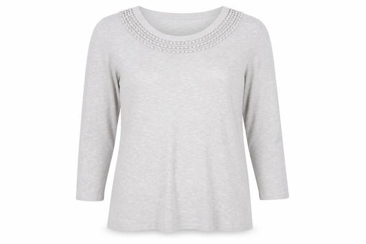 Womens UK Size 12 Laura Ashley Ivory Pullover Jumper