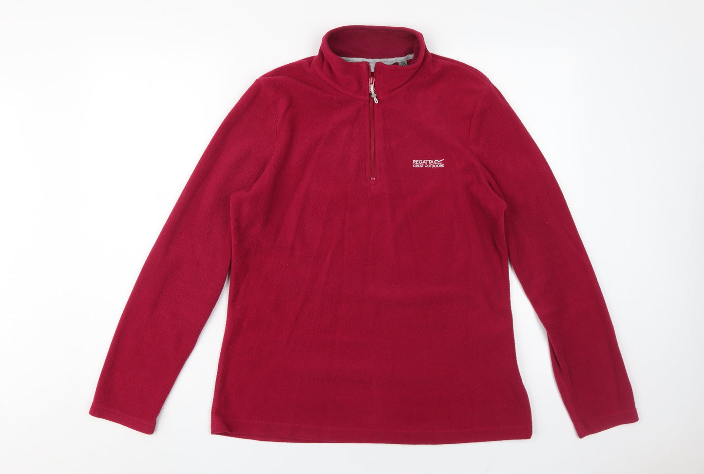 Regatta Women's Red Fleece Pullover Size 12
