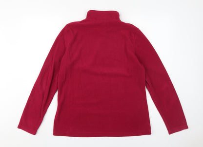 Regatta Women's Red Fleece Pullover Size 12