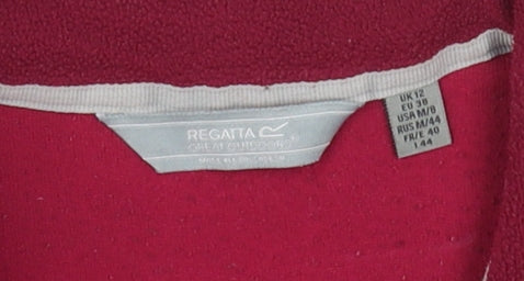 Regatta Women's Red Fleece Pullover Size 12