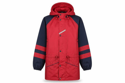 Regatta Unisex Red Rain Jacket, Size 34, Water Resistant