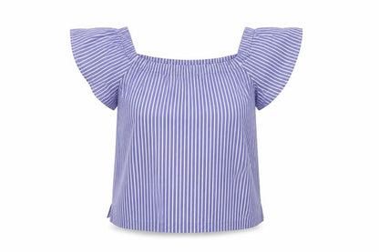 Womens UK Size XS Banana Republic Blue  Blouse