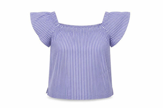 Womens UK Size XS Banana Republic Blue  Blouse