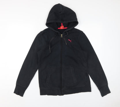 Puma Women's Black Full Zip Hoodie Size 12
