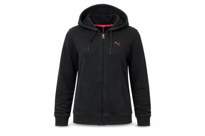 Womens UK Size 12 PUMA Black Full Zip Hoodie