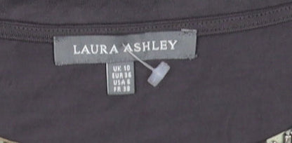 Laura Ashley Women's Geometric Tunic Blouse Size 10