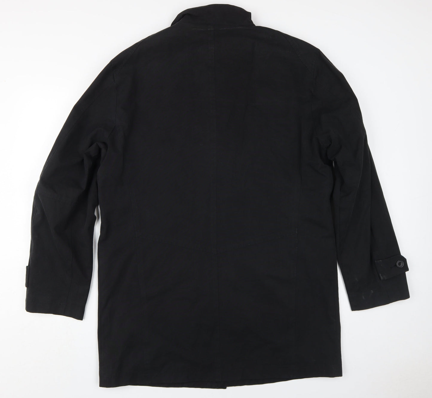 Mens UK Size L J by Jasper Conran Black Overcoat