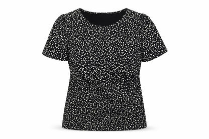 Womens UK Size L Viyella Black  T-Shirt