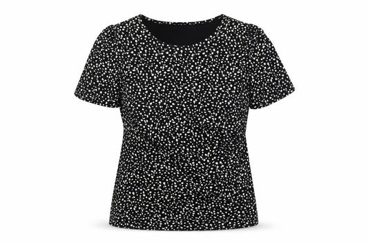 Womens UK Size L Viyella Black  T-Shirt
