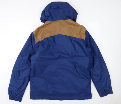 Mens UK Size S O'Neill Blue Rain Coat