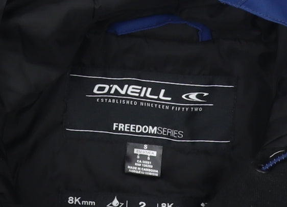 Mens UK Size S O'Neill Blue Rain Coat
