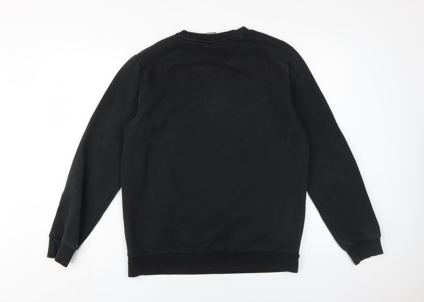 Mens UK Size M PUMA Black Pullover Sweatshirt