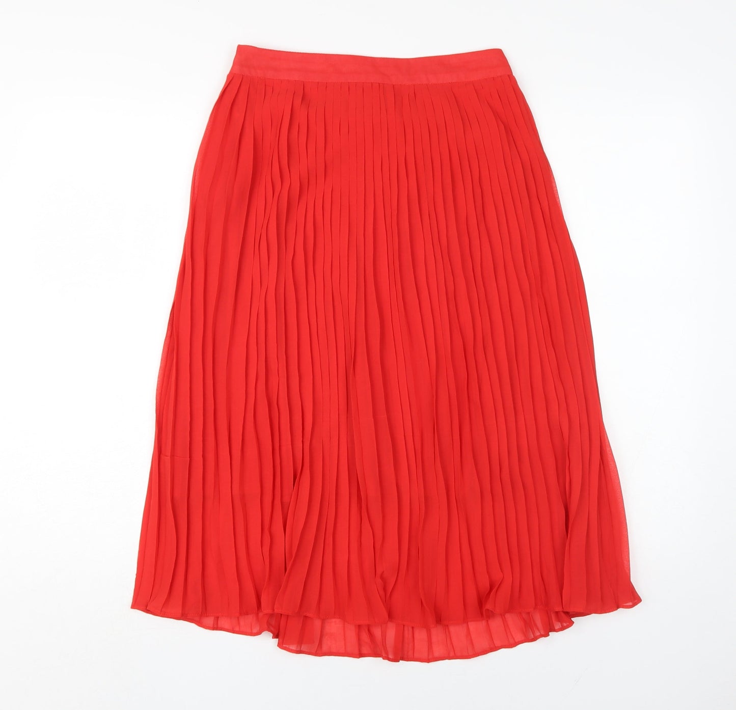 Womens UK Size 10 QED London Pleated  Skirt