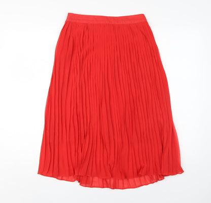 Womens UK Size 10 QED London Pleated  Skirt