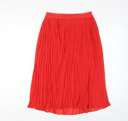 Womens UK Size 10 QED London Pleated  Skirt