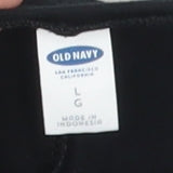 Old Navy Women's Black T-Shirt Dress L