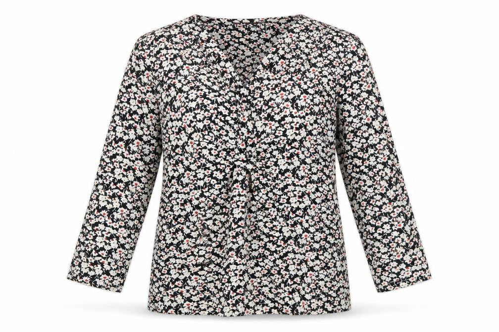 Womens UK Size S Viyella Multicoloured Basic Blouse
