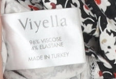 Womens UK Size S Viyella Multicoloured Basic Blouse