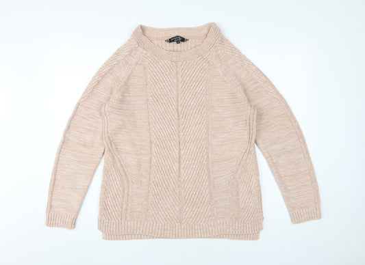 Womens UK Size 16 Principles Beige Pullover Jumper