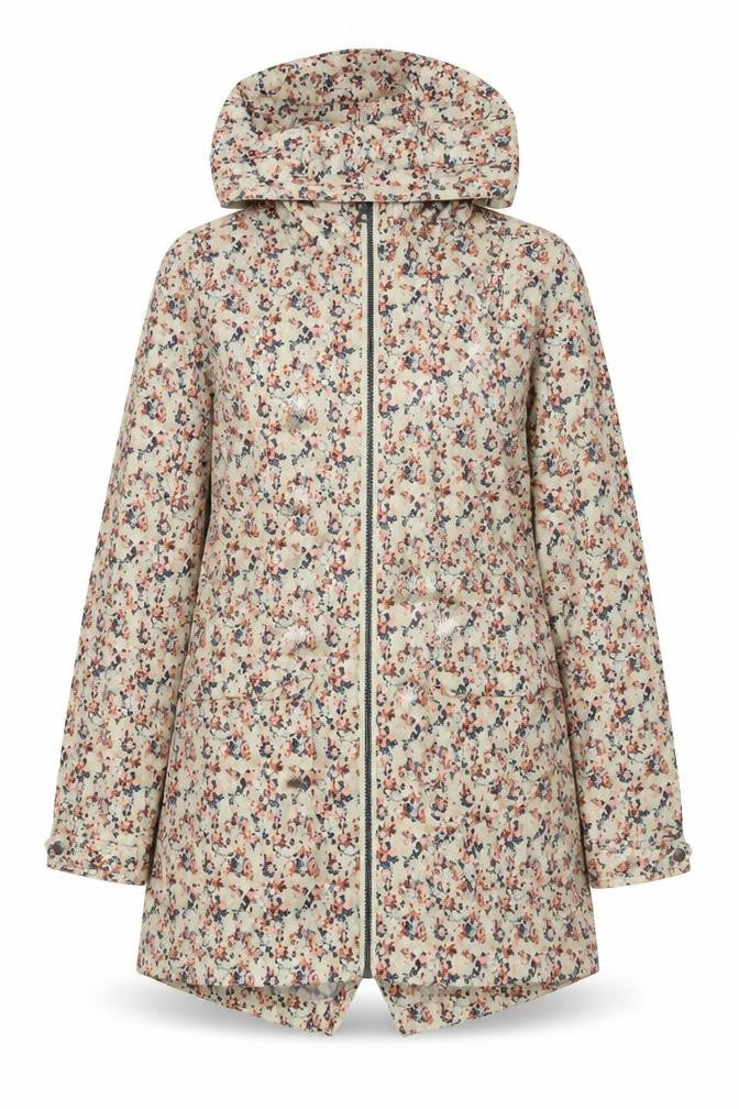 Womens UK Size 10 NEXT Beige Rain Coat