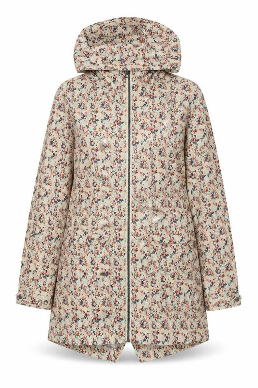 Womens UK Size 10 NEXT Beige Rain Coat
