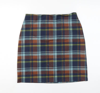 Marks and Spencer Women's Multicoloured Midi Pencil Skirt Size 12