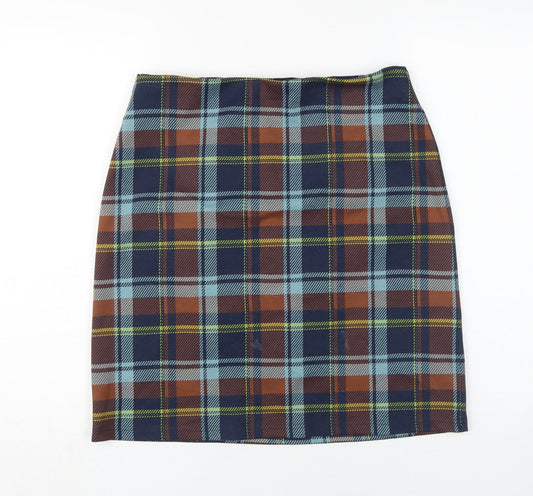 Marks and Spencer Women's Multicoloured Midi Pencil Skirt Size 12