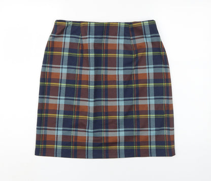 Marks and Spencer Women's Multicoloured Midi Pencil Skirt Size 12