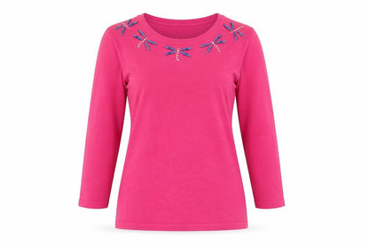 Womens UK Size M Autonomy Pink Pullover Jumper
