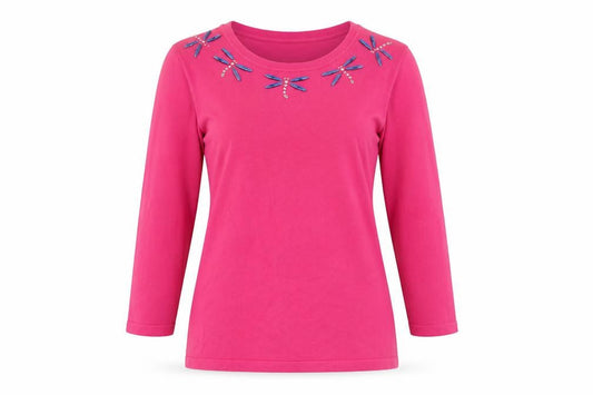 Womens UK Size M Autonomy Pink Pullover Jumper