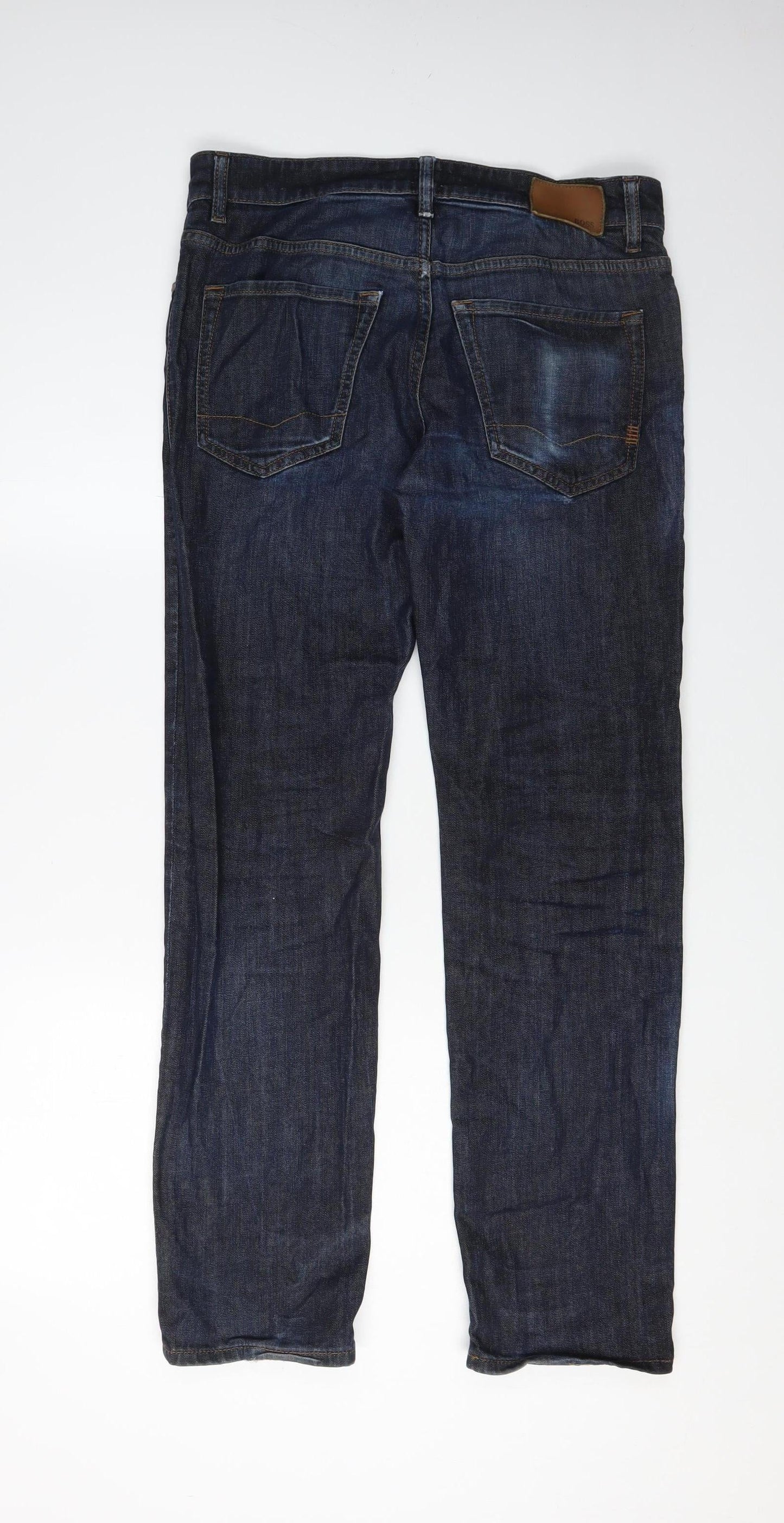 Hugo Boss Men's Blue Straight Jeans Size 32/30
